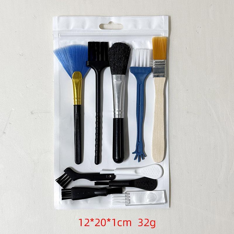 Electronics Maintenance Cleaning Set Anti-Static Soft Brush Kit for PC Keyboard Monitor Travel Use