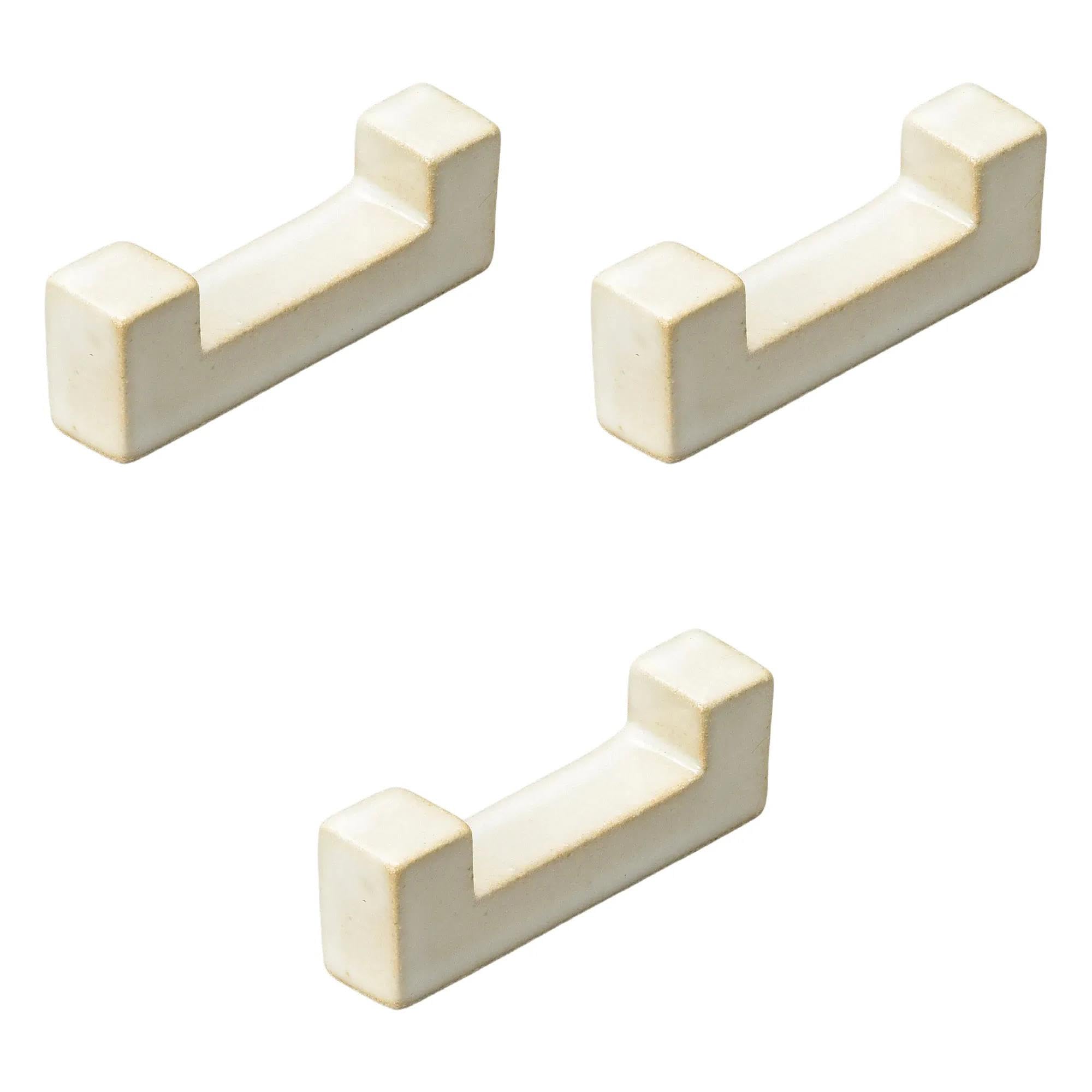 

Set of 3 White Blocks x Chopstick Rests by Setomonohonpo U-shaped [5.5 2cm] белый
