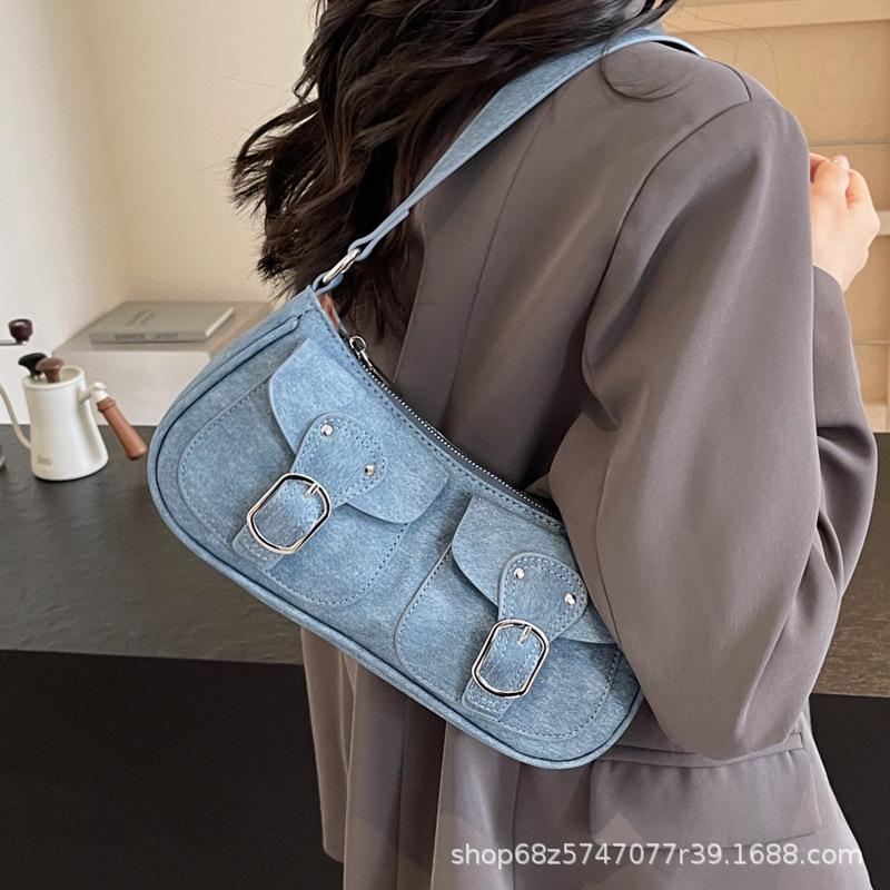 This year's popular small bag women's 2025 new foreign style versatile fashion shoulder underarm bag trendy commuter bag