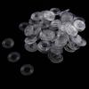100 Pack Clear Rubber Feet Bumpers Pads Transparent Buffer Tips Cabinet Door Noise Dampening