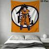 DRAGON BALL Wall Tapestry Aesthetic Wall Hanging Printed Fabric Blanket Decorative Tapestries for Bedroom Living Room Home Decor