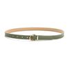 Women Golden Color C-Body Buckle Leather Belt Korean Belt Version Fashion Fine C3P4
