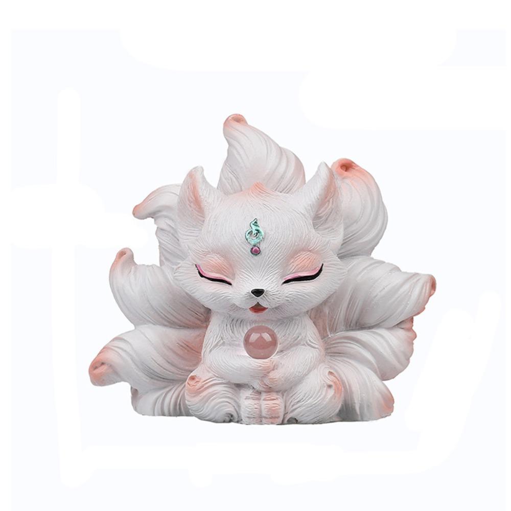 Creative Animal Sculpture Cute Garden Miniatures Figurine Desktop Ornament Little Statue  Office