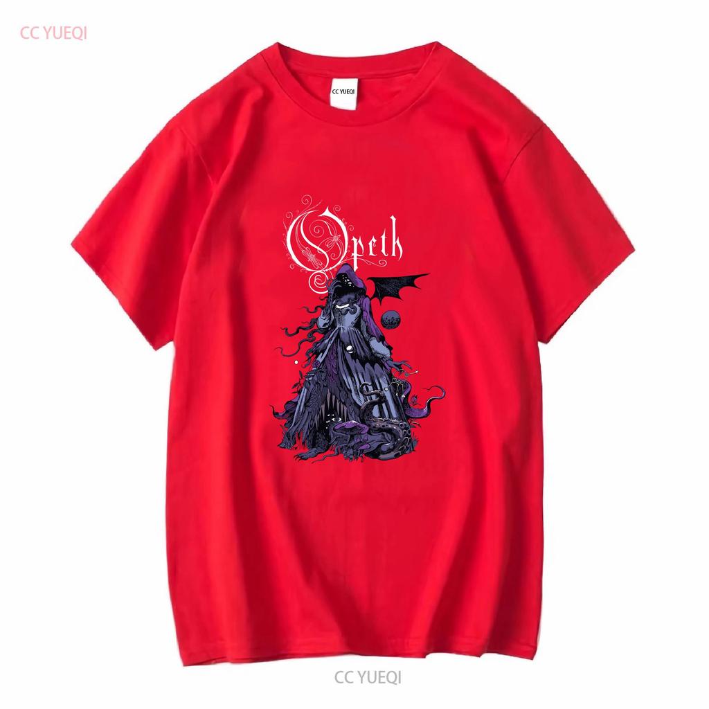 Limited Nwt Opeth Sweden Progressive Rock Band Metal Music T Shirt S 4xl Vintage Washed Comfortable Homme Unisex