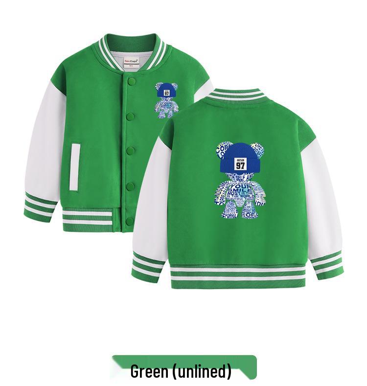 Neue amerikanische Baseballjacke für Jungen (Frühling & Herbst 2026)
