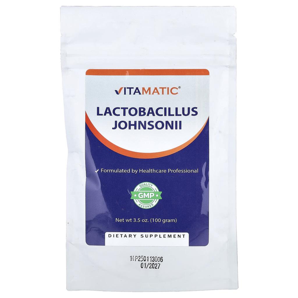 Vitamatic, Lactobacillus Johnsonii, 100g (3.5oz)