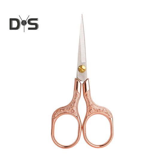 

Винтажные швейные ножницы в китайском стиле, прочные, из нержавеющей стали, с острым лезвием, многоцелевые портновские ножницы, сделай сам, вышивка, искусство, ремесла, пряжа для вязания крючком C