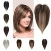 Mittelscheitel Synthetisches Haar Pony Haarverlängerung Pony Haarteile für Damen