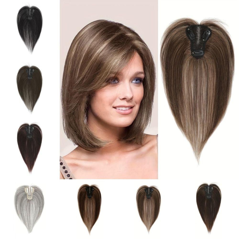 Middle Part Synthetic Hair Bangs Hair Extension Fringe Hair Pieces for Women