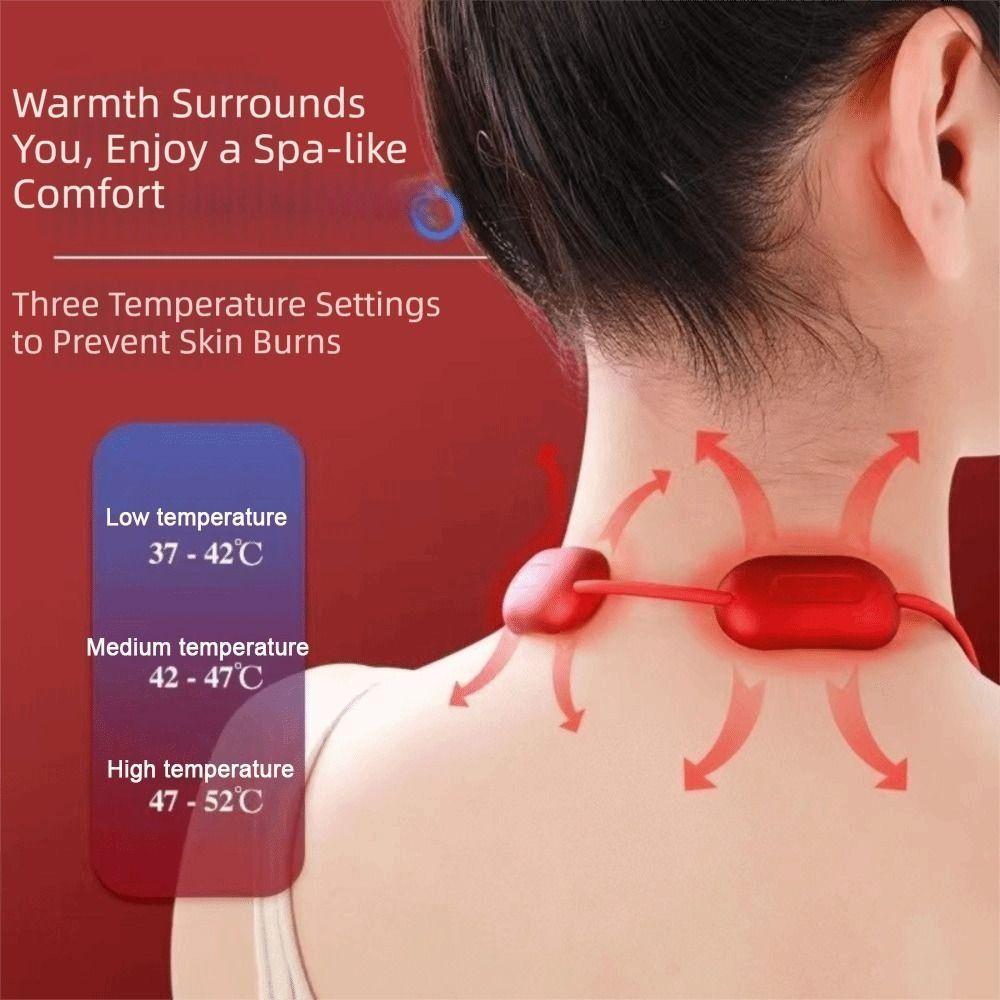EMS Hanging Neck Massager Multiple Modes Smart Neck Massager Cervical Spine Massager  Neck Care