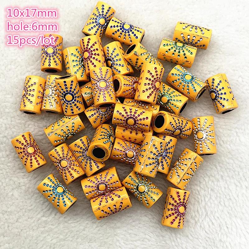New 5pcs--50pcs Imitation Retro Acrylic Beads for Jewelry Making DIY Children Handmade Bracelets Necklace Accessories