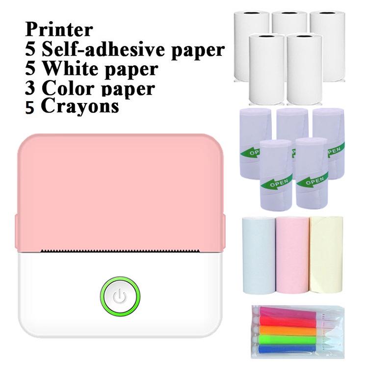 Przenośna Mini Kieszonkowa Drukarka X6 - Bluetoothowa Termiczna Drukarka do Zdjęć dla Uczniów