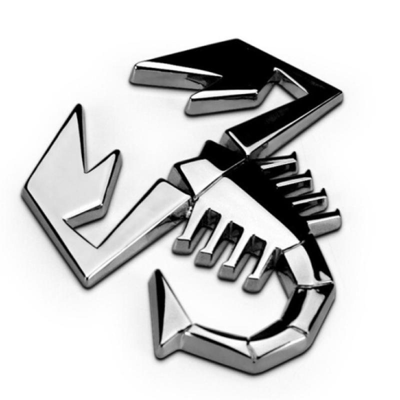 

Супер крутой автомобильный Стайлинг, 3D металлическая наклейка «Скорпион», автомобильная этикетка