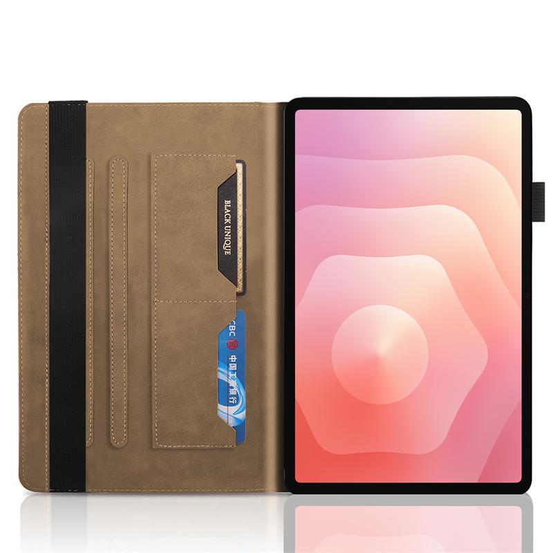 Funda For Samsung GalaxyTab S11 Ultra 14.6 Tab S11 Case Embossed Tree Wallet Stand Cover For Coque Galaxy Tab S11 11 Inch 2025 SM-X730 X736B Case