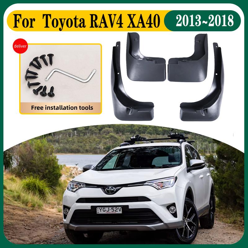 

4 PCS Car Mudguards Car Mud Flaps Splash Guard Front Rear Fenders Accessories