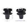 Carbon Fiber Center Console Drink Cup Holder Box For Car Interior Accessories