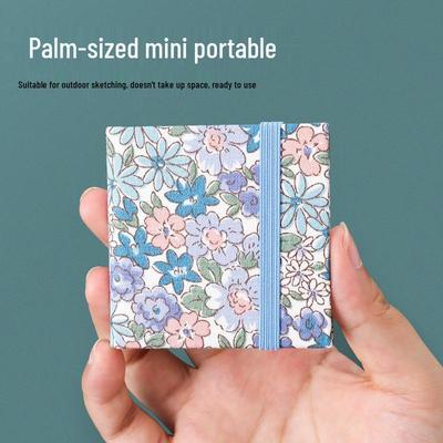 Mini-Aquarell-Skizzenbuch im Taschenformat für leichte Lavierungen