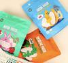 Lulumom Bio-Weißreis Apfel-Snack Sanft schmelzend Baby-Puff 30g x 3 Packungen