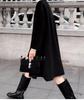 Autumn/Winter V-Neck Wool Vest Dress - Stylish Slimming Design