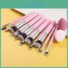 Makeup Brush Set With Doubleended Sponges For Precise Eye Lip And Eyelash Application
