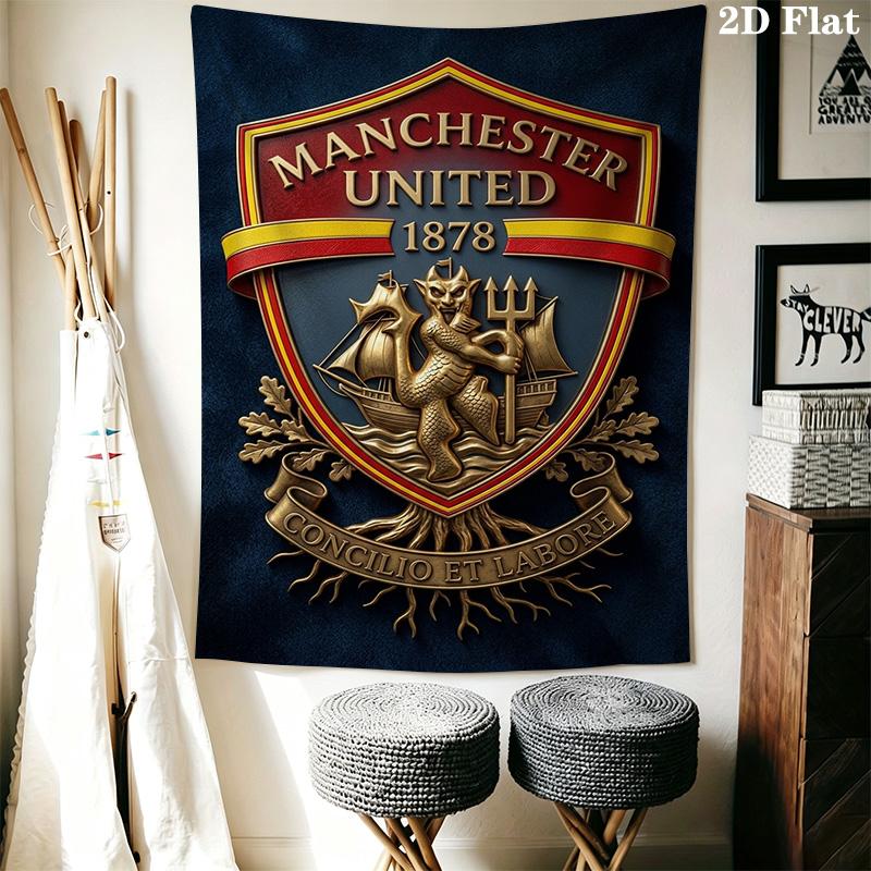 Manchester United Devils Here Threepiece Set 1 Duvet Cover 2 Pillowcase Without Core Christmas Birthday Gift Duvet Cover And Pillowcase