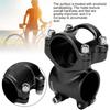 LUNJE 31.8x35mm Bike Handlebar Short Stem Riser Aluminum Alloy   Hollow Stem