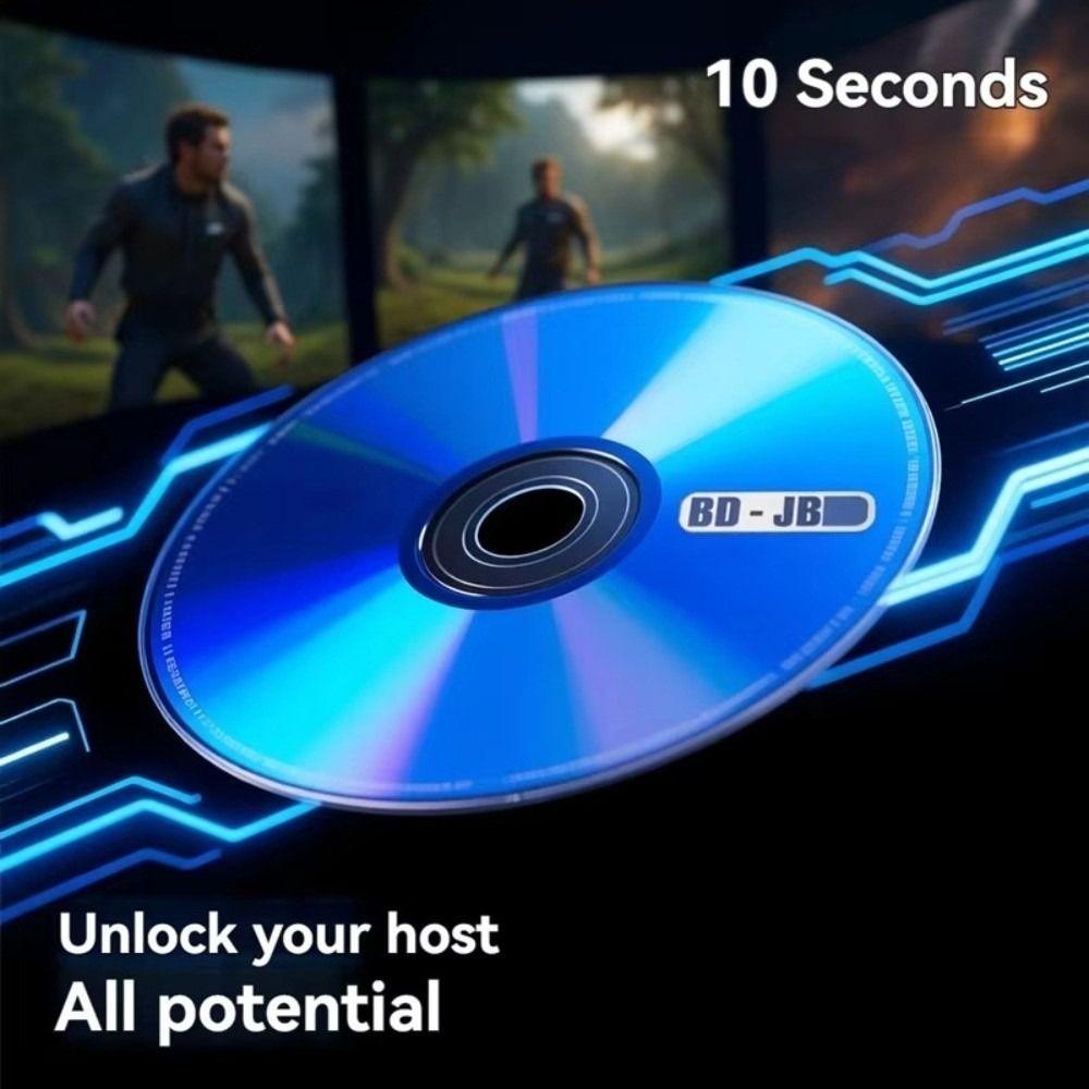 No PC Needed BD-JB Disc 1 Click Boot JB Disk Tool All-in-One Jailbreak Disc for PS4