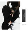 Women's High-Waisted Wide-Leg Black Pants for Spring/Autumn 2025 – Loose, Straight, Casual Suit Pants