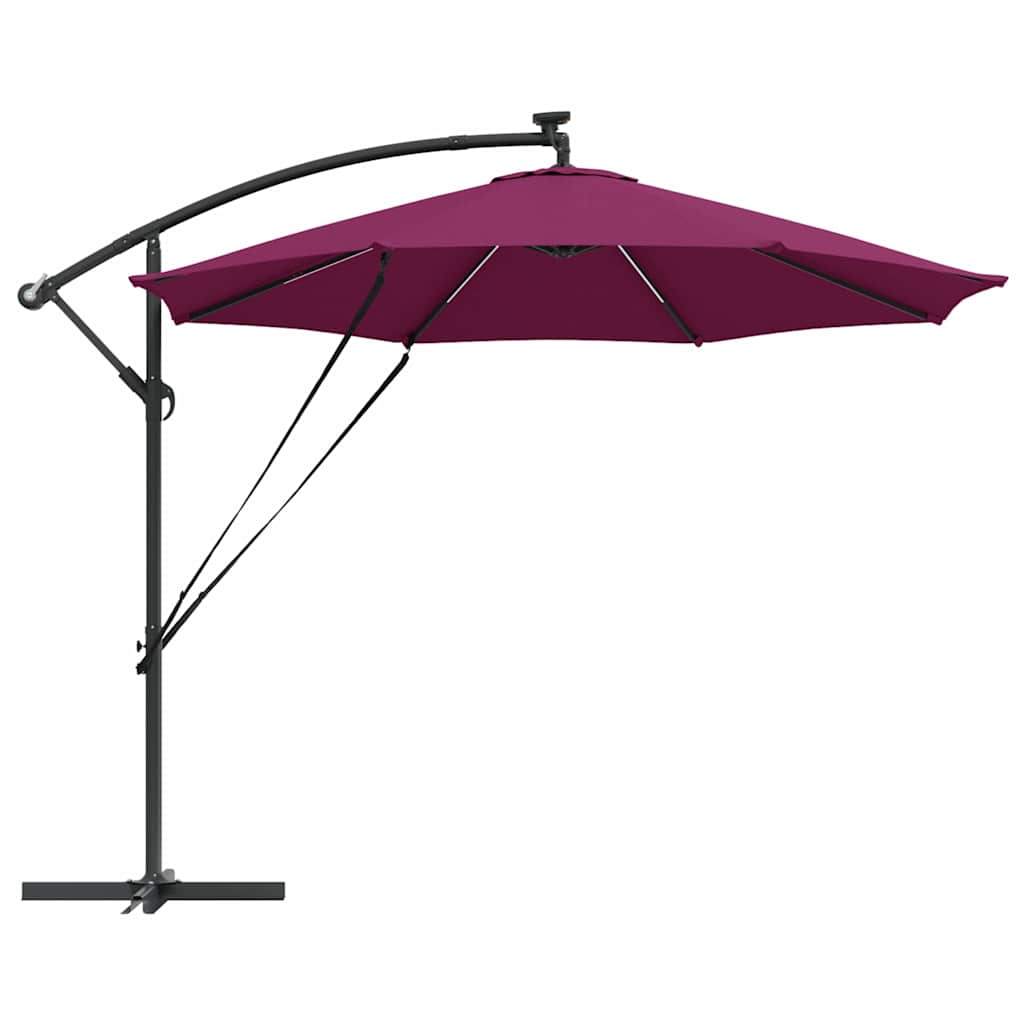Sun Umbrella Burgundy Red 294 X 294 X 248 Cm