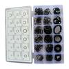 225pcs Internal Snap Ring Circlip Set C Type Card Open Elastic Rings for Mechanical Engineering and Industrial Parts Replacement