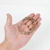 Eigado Mixed Rutilated Quartz 17 Inner Natural Power Good Fortune Bracelet, Beads, 12mm, Diameter Approx. 16cm, Stone, Stone, Luck, Amulet,