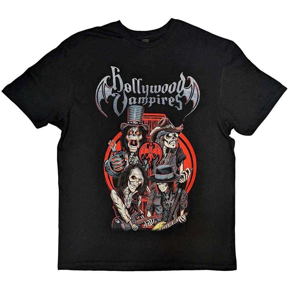 Hollywood Vampires Caricatures Official T-Shirt MenS XXL