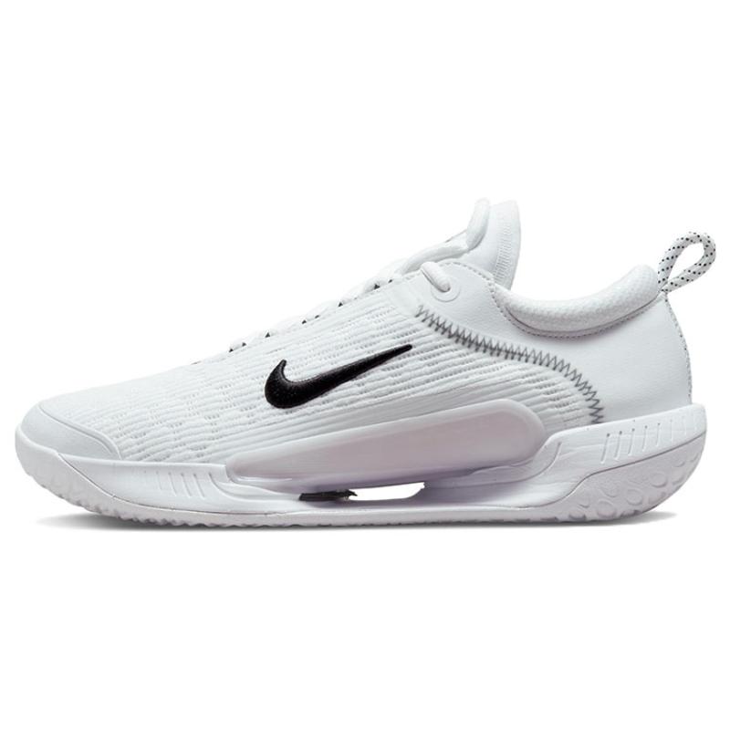 Nike Zoom Court Nxt Hc White Black Sneakers Casual DH0219-100