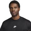 Nike Mens Swoosh Crew Neck Regular T-Shirt