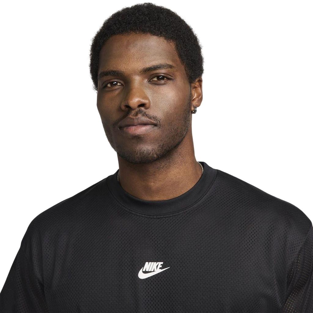 Nike Mens Swoosh Crew Neck Regular T-Shirt