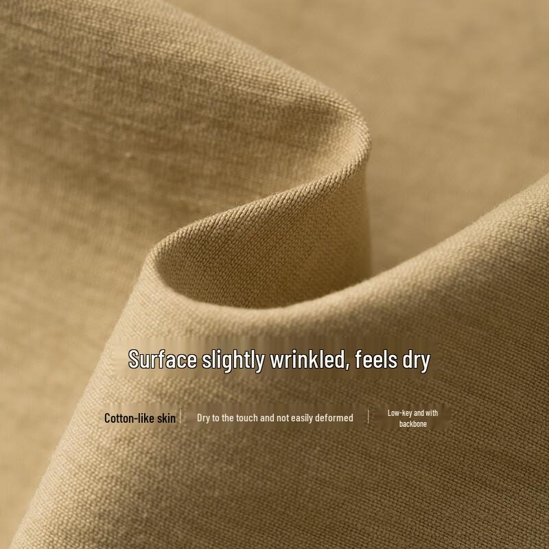 Chuyu Women's 2025 Autumn Loose-Fit Textured Workwear Banana Pants