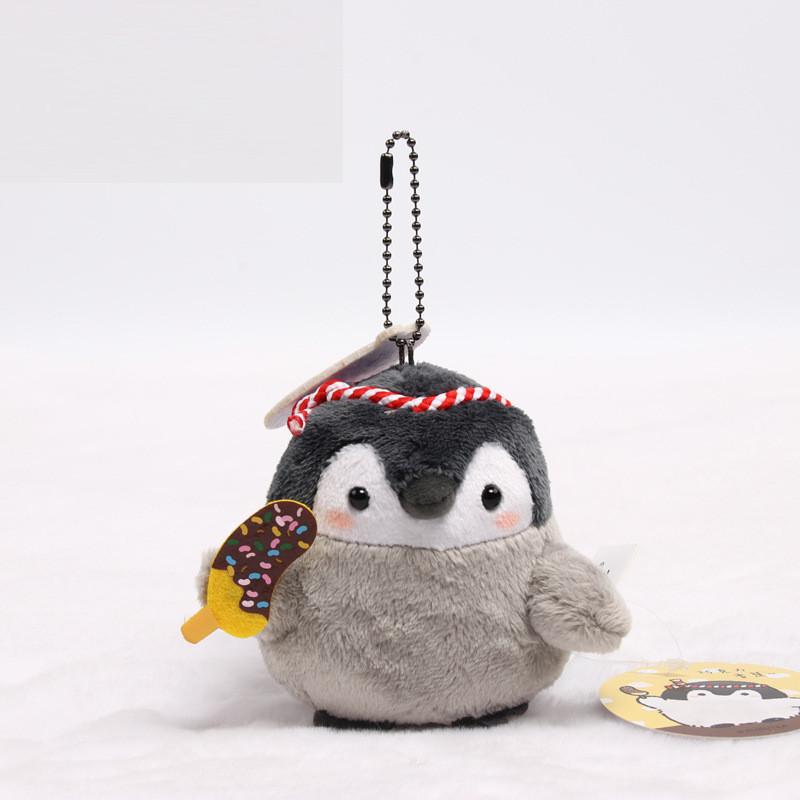 Toy Plush Penguin Keychain Pendant Stuffed Doll Cartoon Kawaii Decor Backpack