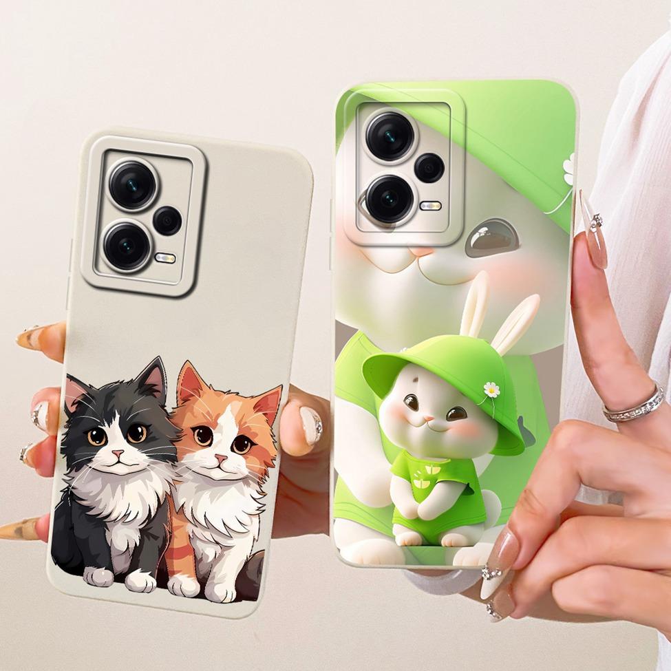 Casing For Redmi Note 12 Pro 5G Cover Fashion Cartoon Cute Funny Painted Silicone Case 22101316G 22101316C 22101316I 23013RK75C