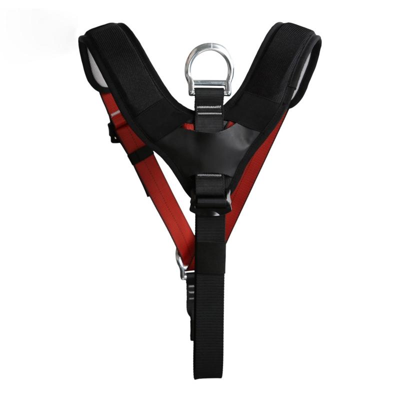 Only Shoulder Strap Climbing Harness Thicken Waist Safety Harness Tree Work Rock Climbing Mountaineering Rescuing Belt