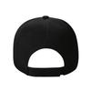 Black Baseball Cap with Medical Caduceus Design - Lightweight 100% Polyester, Adjustable Fit for Sports & Outdoor Activities
