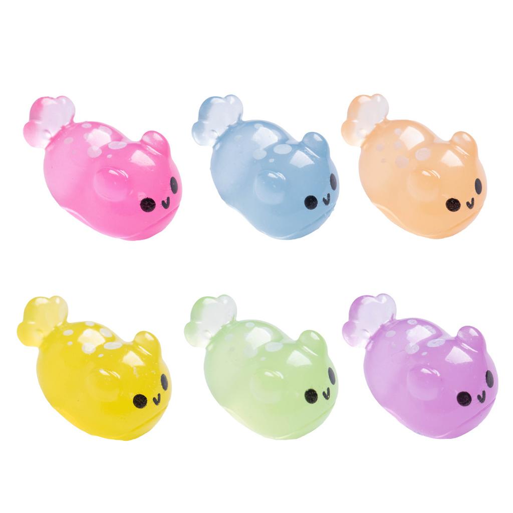 Micro-landscape Marine Animals Glow-in-the Dark Color Sea Slug Animal Decoration Diy Fish Tank Aquarium Accessories
