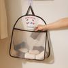 Underwear Storage Bag Wall Hanging Breathable Mesh Bag Socks Storage Bag Wardrobe Organizer Toy Doll Storage Bag With Hook