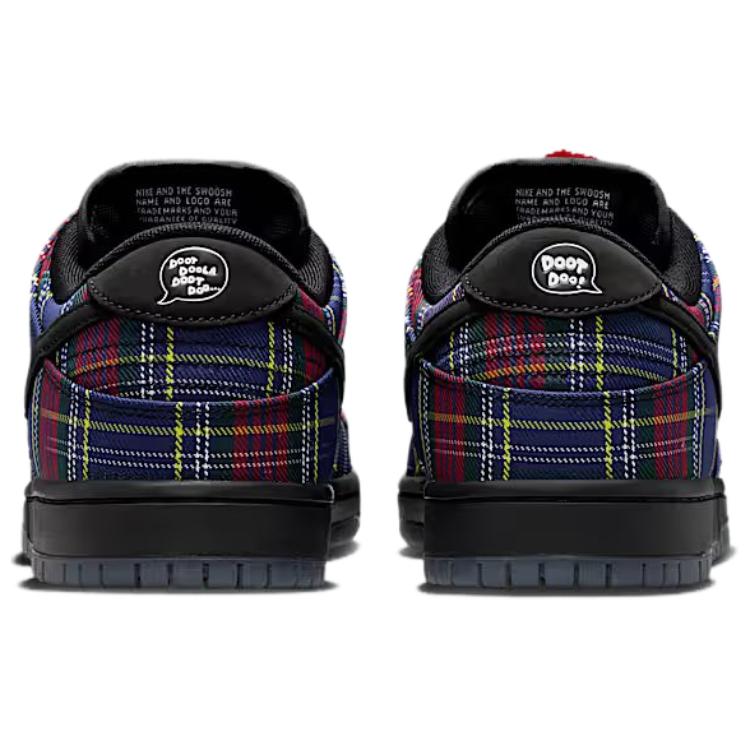 Nardwuar x Nike Dunk Low SB Tam O Shanter Hat Pánské tenisky Vícebarevné Univerzitní červená Černá II1493-600
