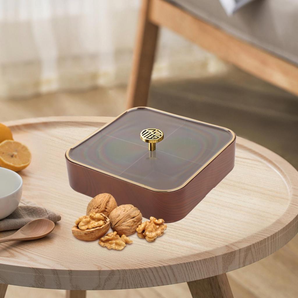 Appetizer Plate Candy Nut Serving Organizer Dining Table Dried Fruit Storage Tray for