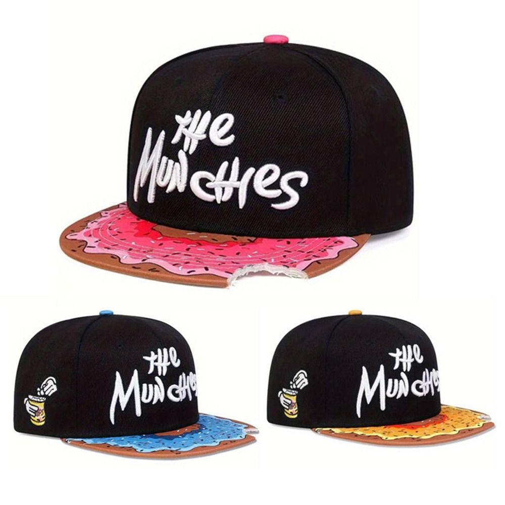 Quick Dry Sun Hat Letter Embroidery Snapback Cap Casual Baseball Cap Summer