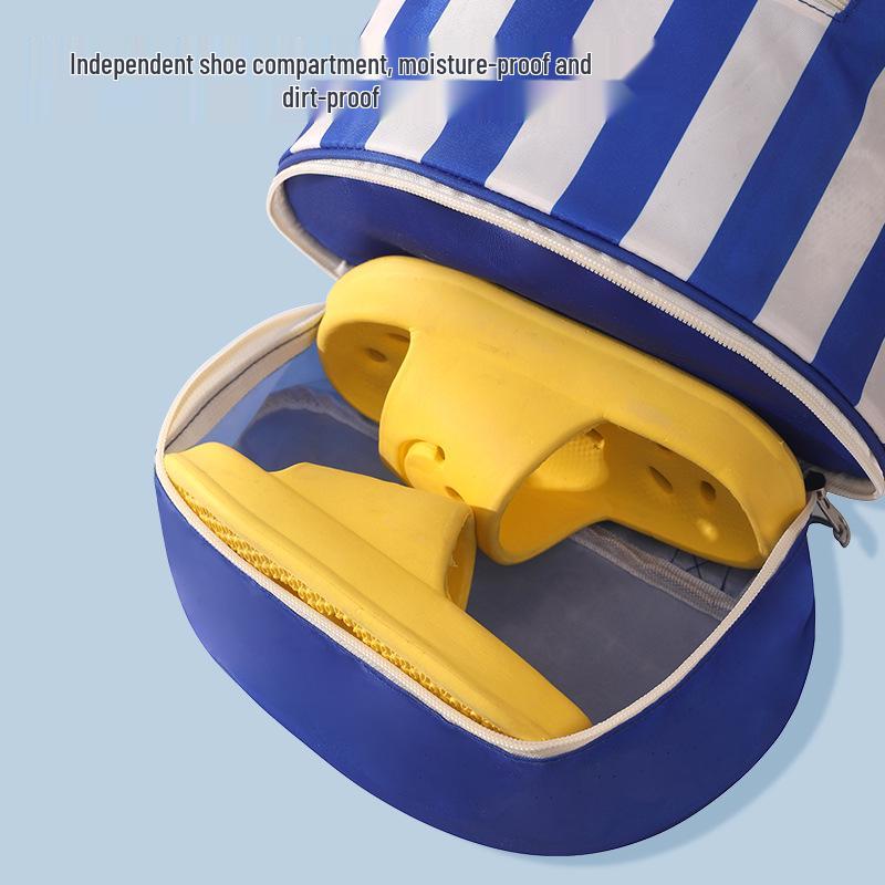 KK Tree Children's Waterproof Beach Backpack with Wet/Dry Separation for Boys & Girls