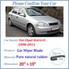 Car Front Wiper Blades For Opel Astra G Accessories MK2 Vauxhall Astra T98 Holden Astra 1998-2011 Windshield Windscreen Wipers