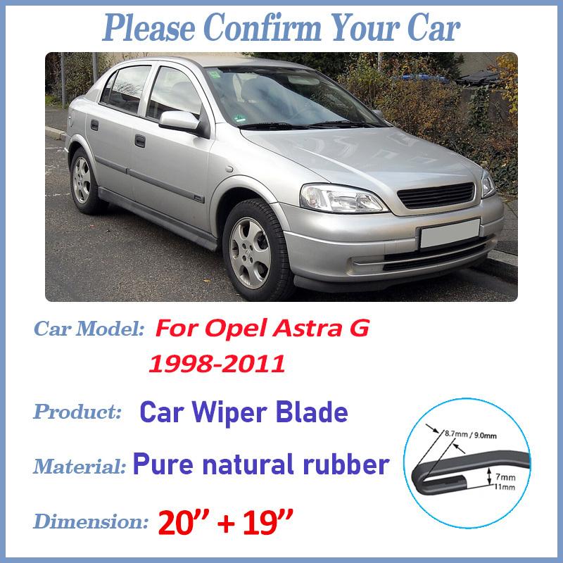 Car Front Wiper Blades For Opel Astra G Accessories MK2 Vauxhall Astra T98 Holden Astra 1998-2011 Windshield Windscreen Wipers
