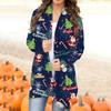 Women's Cardigan Coat,Christmas Cardigan Open Front Long Sleeve Sweater Coat Casual Jacket