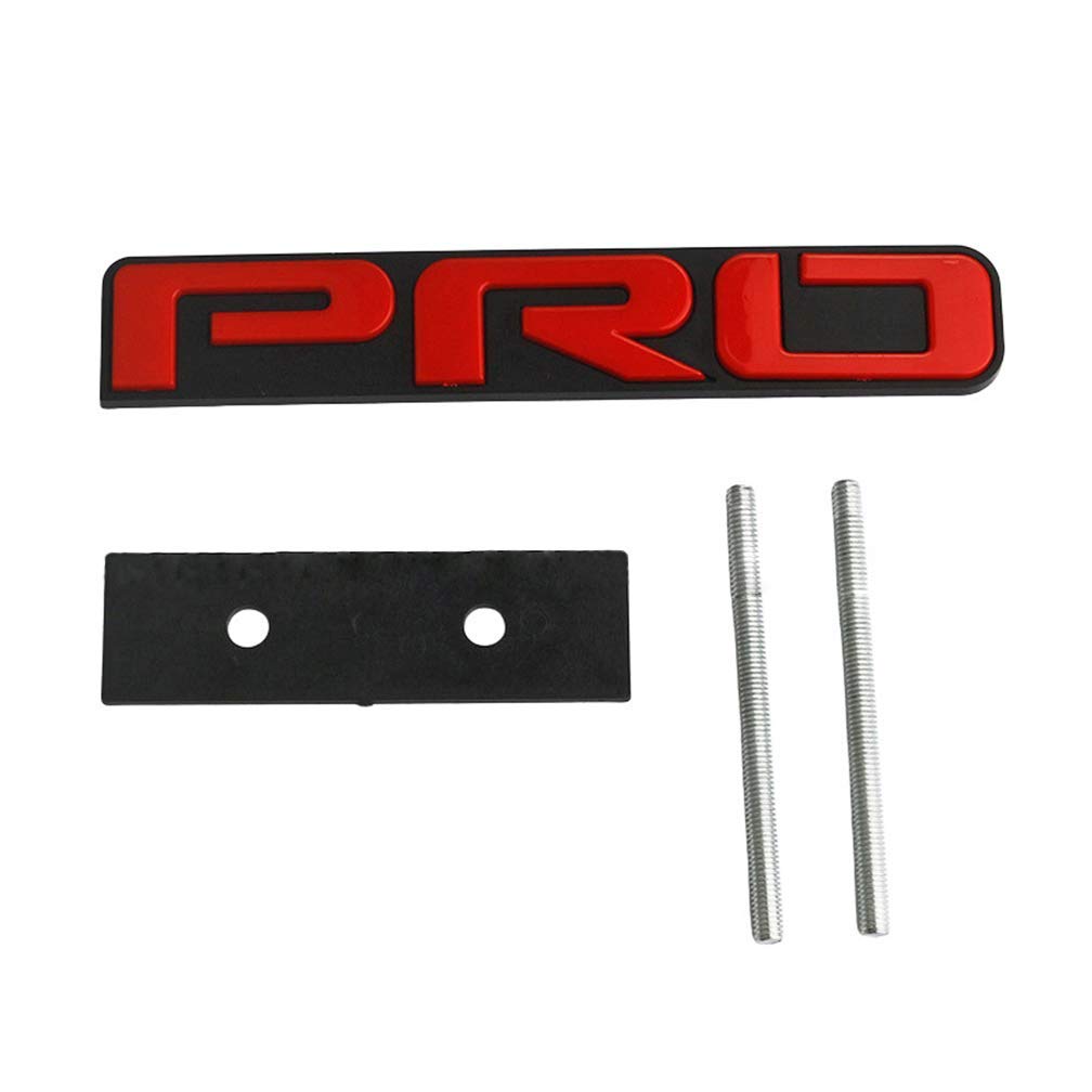 LJTsheng TRD PRO Front Grille Insert Emblem Badge 5 9/16" 3D Grille Decoration Nameplate